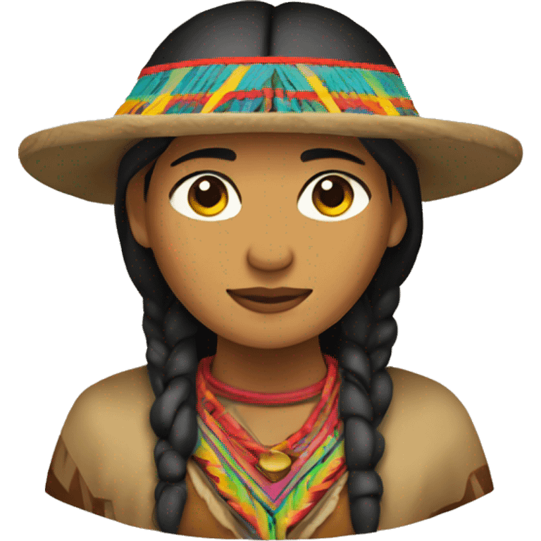 Quechua woman emoji