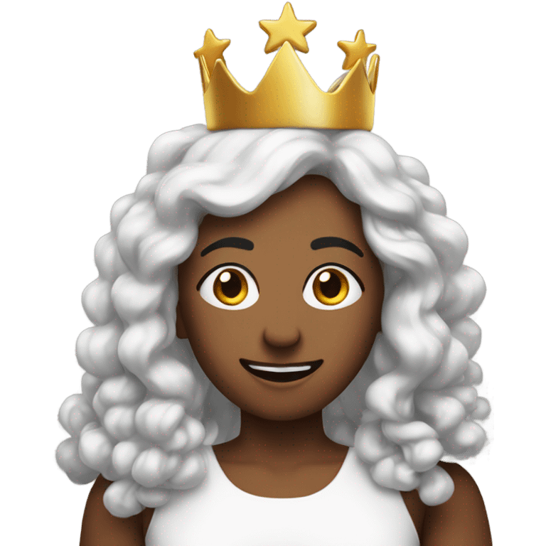 Merry Christmas upset queens emoji