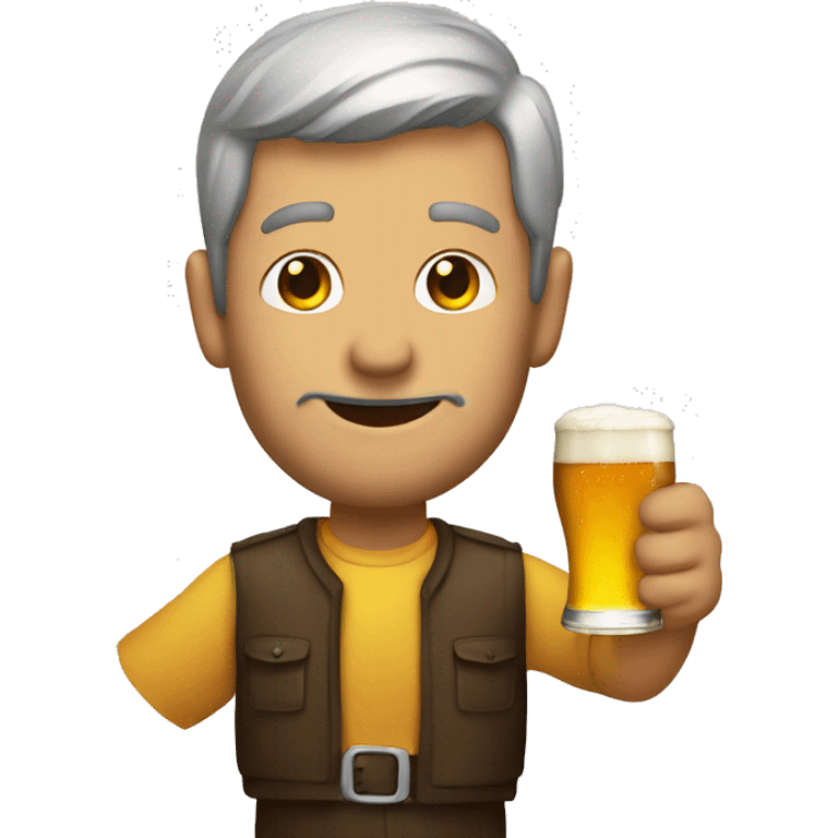 beer man emoji