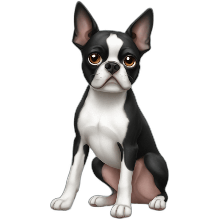 boston terrier emoji