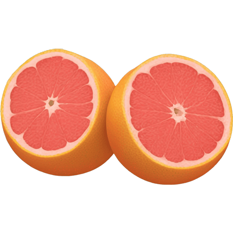 Two Grapefruit’s  emoji