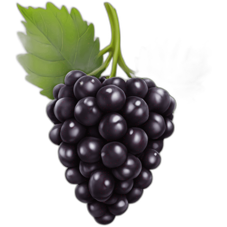 blackberry fruit emoji