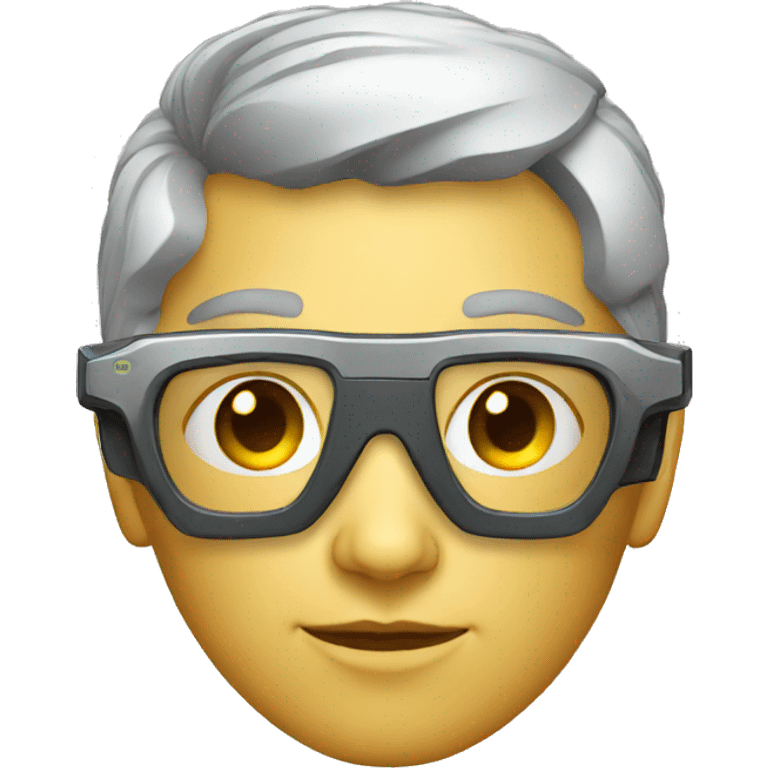 Futuristic glasses emoji