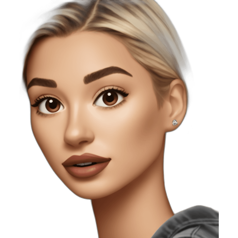 Hailey Bieber emoji