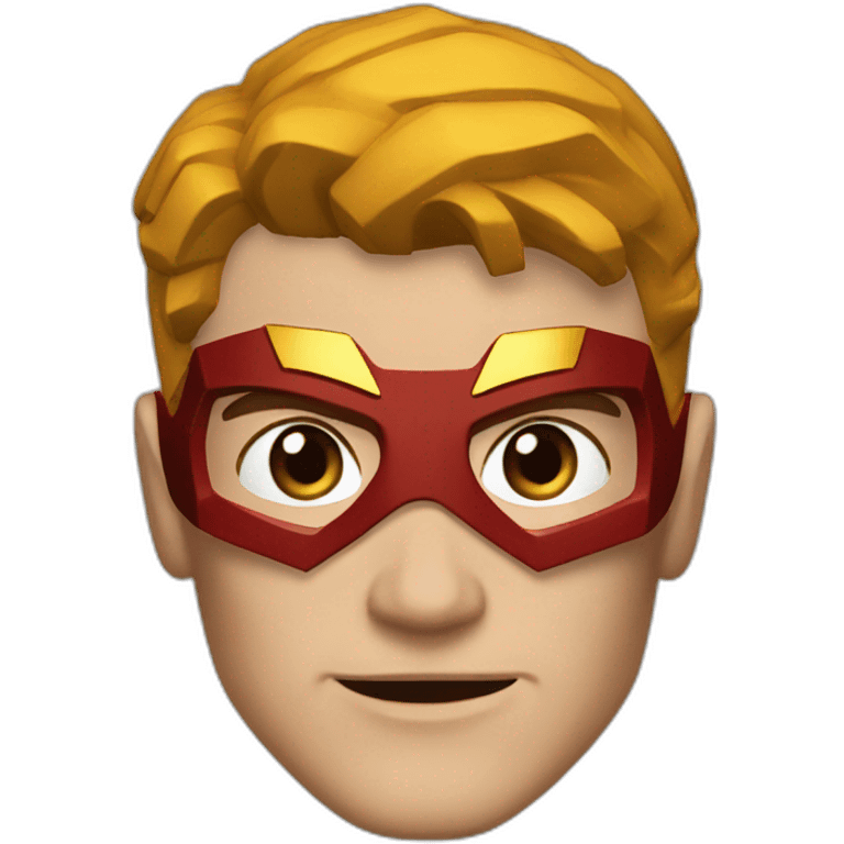 THE FLASH MIXED WITH SUPERMAN emoji