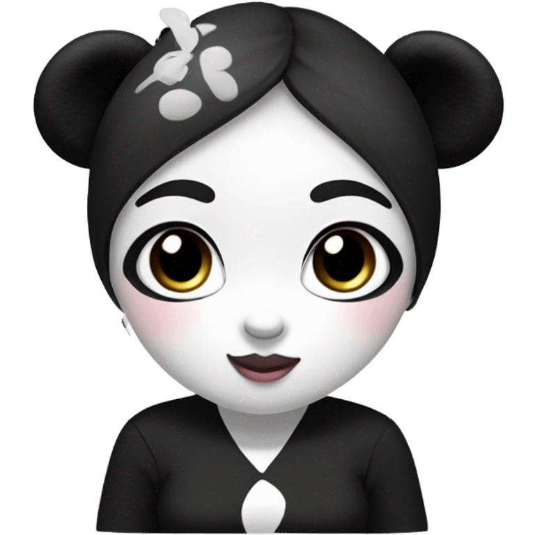 Panda girl emoji