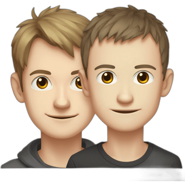 vitalik buterin and satoshi nakamoto emoji