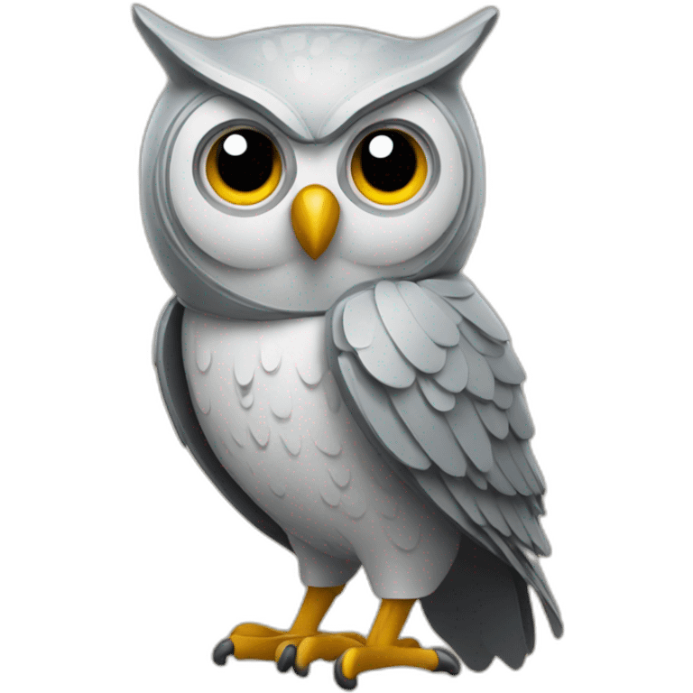 coding owl emoji