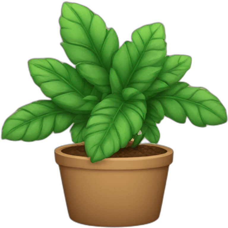 Brown plant emoji