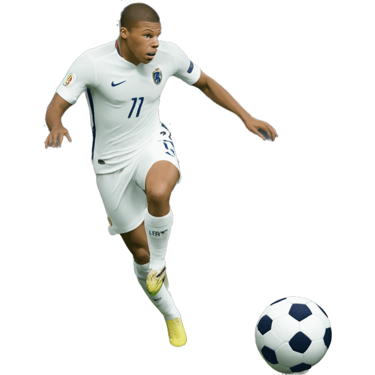 mbappé qui fais du foot emoji