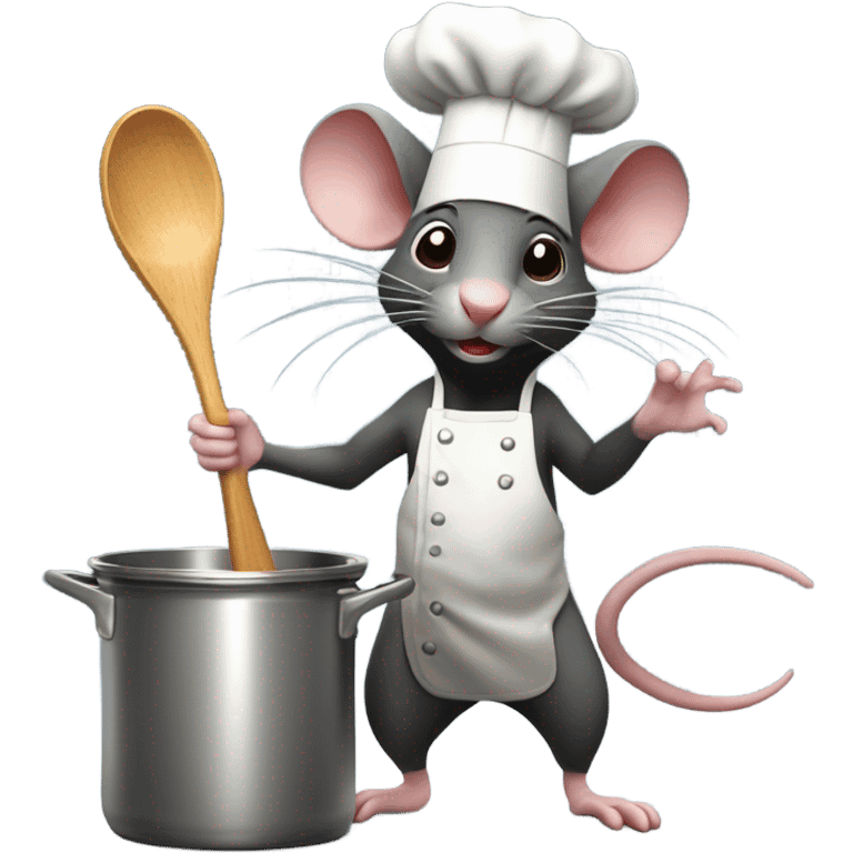 Rat cooking emoji