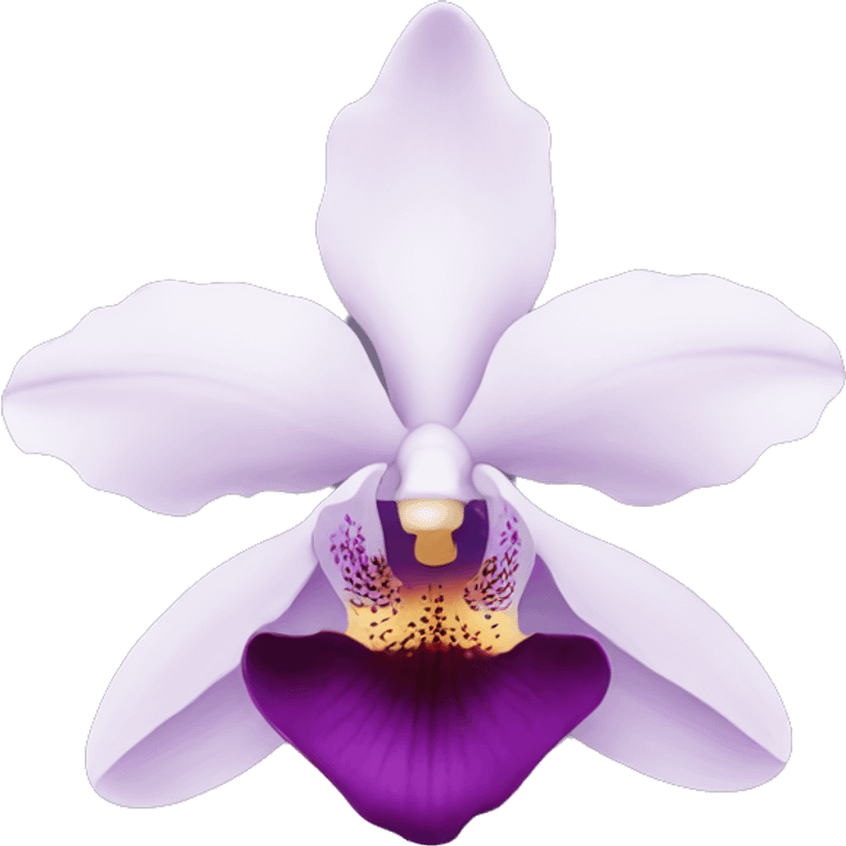 orchid emoji