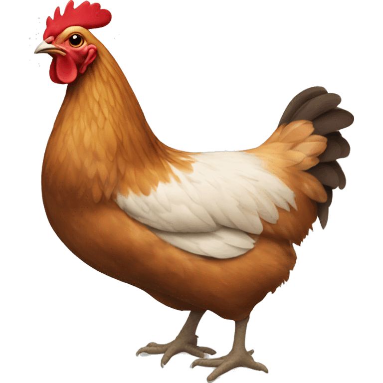 Hen  emoji