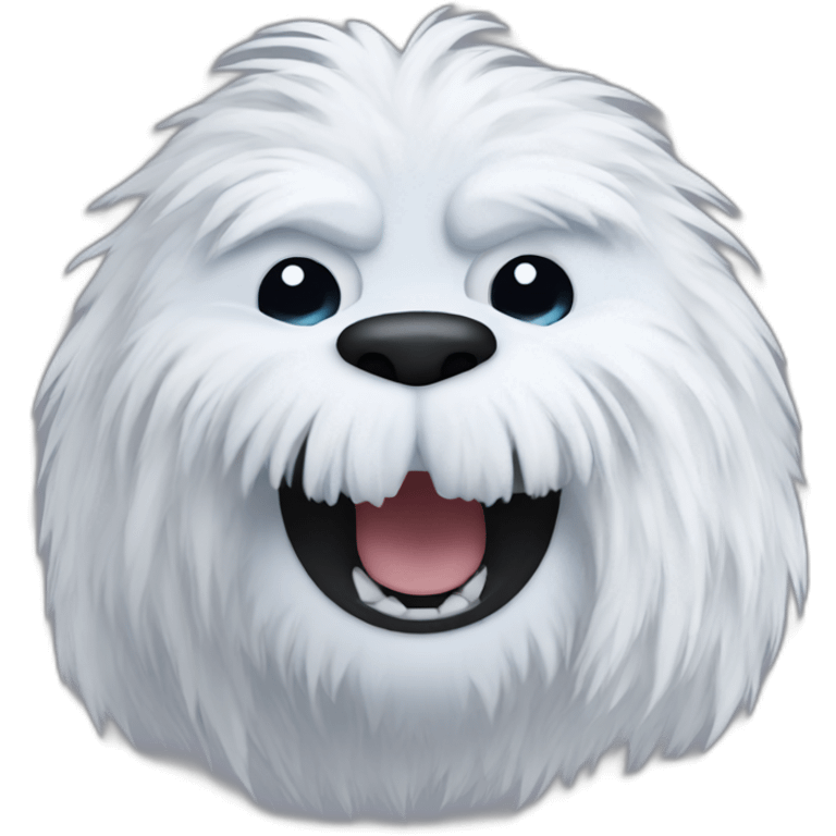 Happy wampa emoji