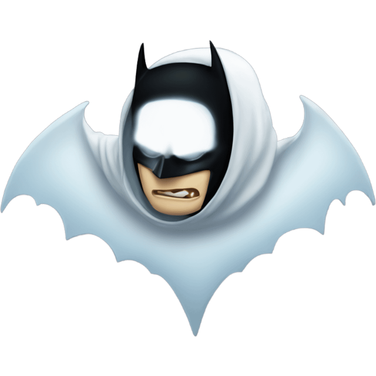 Batman as a ghost  emoji