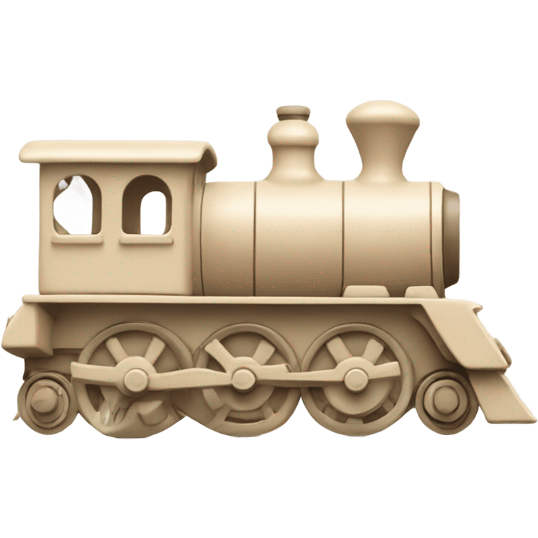 children's train beige emoji