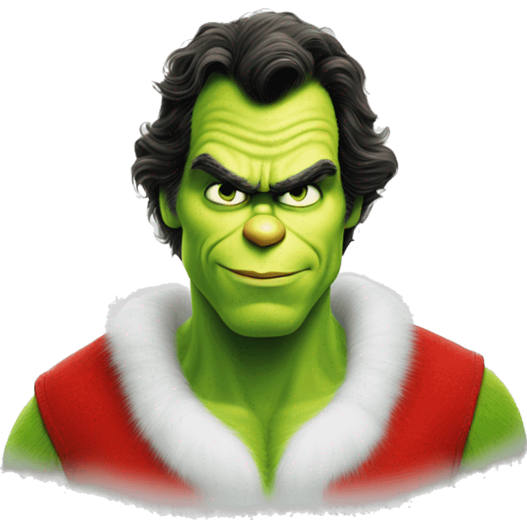 henry cavill as grinch emoji