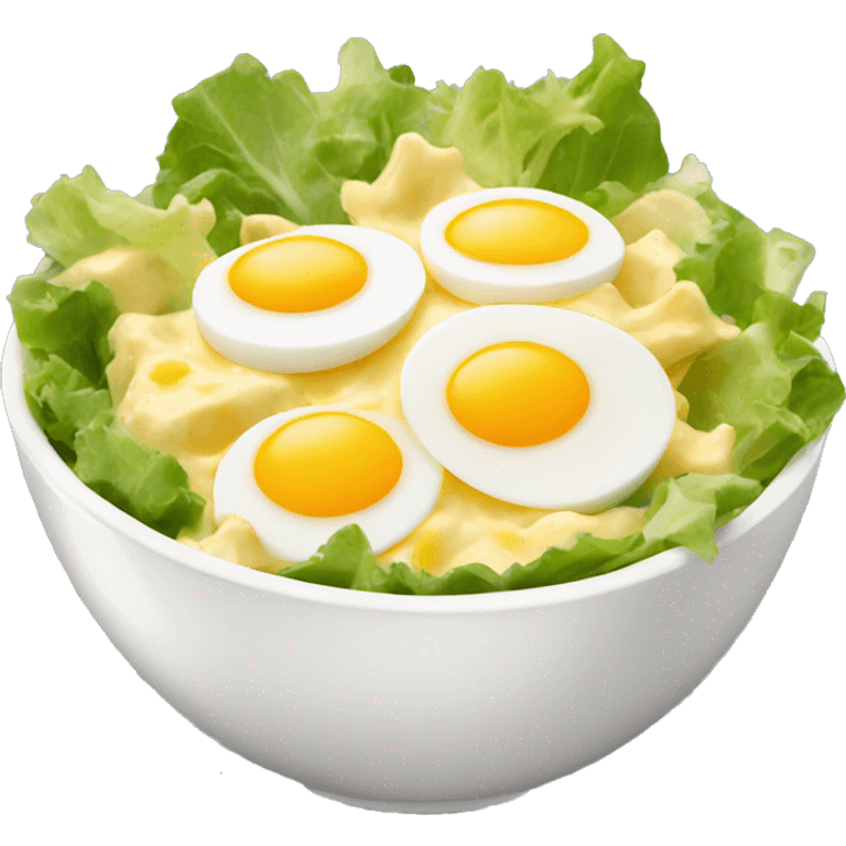 Egg Salad bowl  emoji