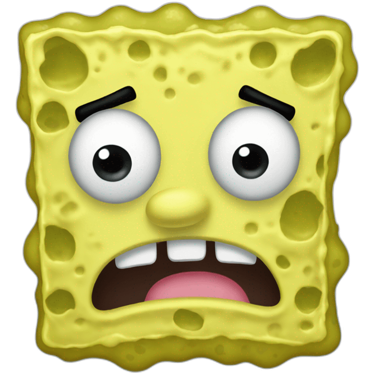 spongebob crying emoji