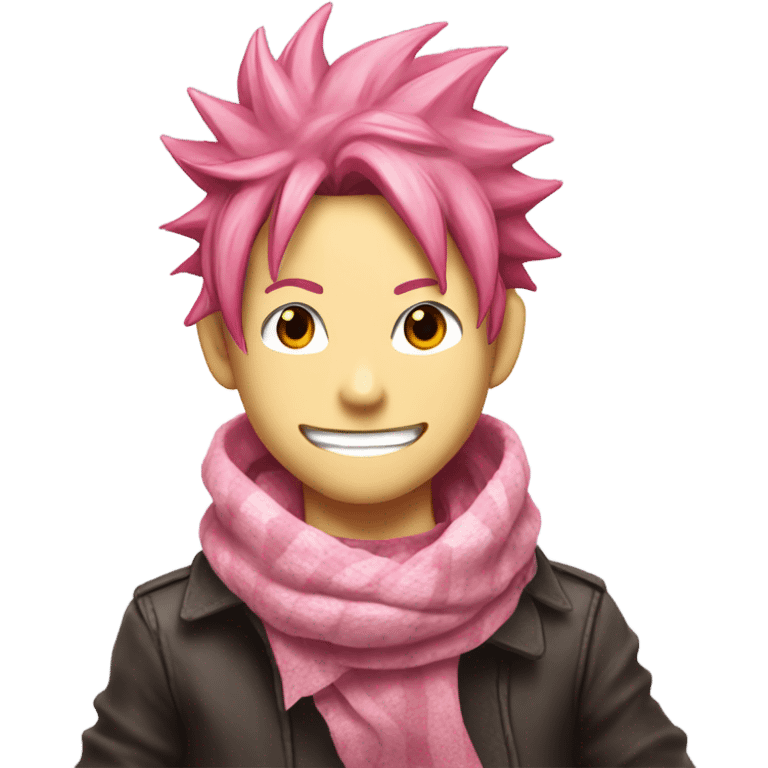 natsu dragneel scarf emoji