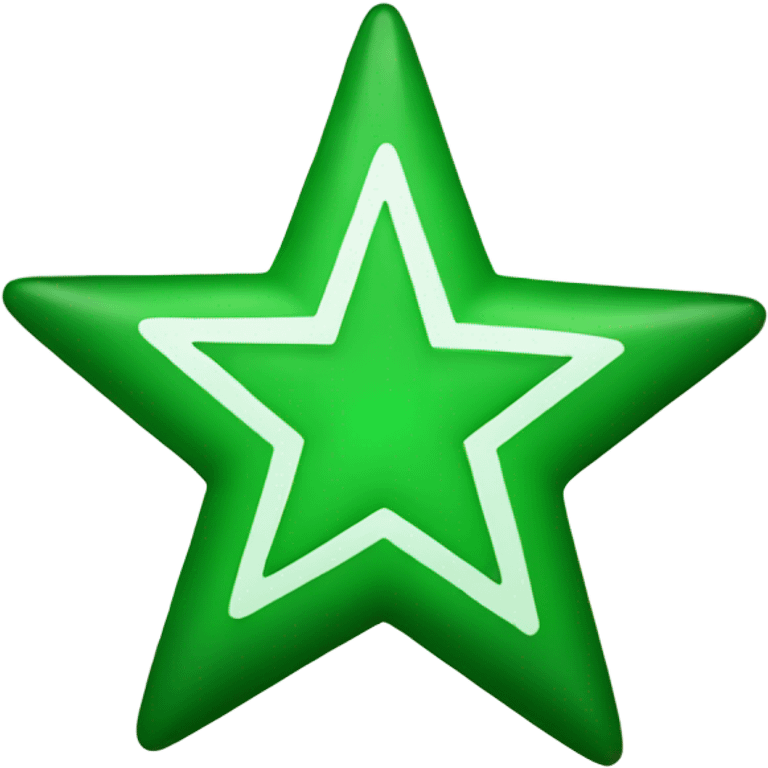 green star with a 18 inside emoji