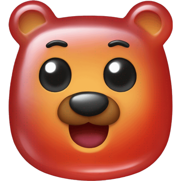 Gummy bear emoji