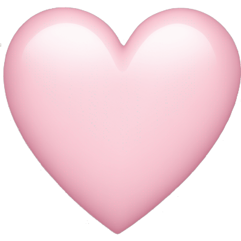 light pink heart with stars emoji