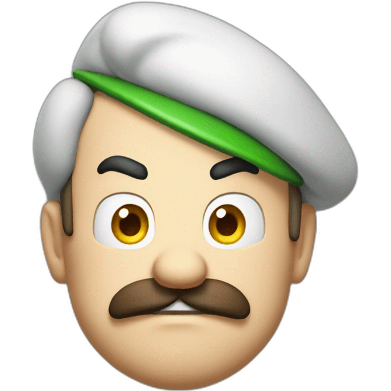 Luigi-angry emoji