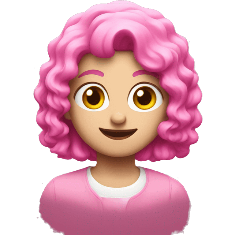 Netflix pink emoji