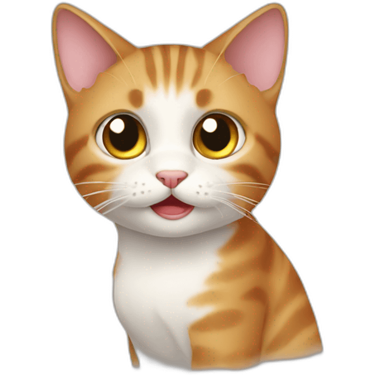 Curious cat emoji