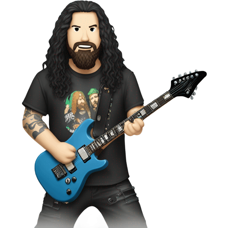 Dimebag Darrel with guitar emoji