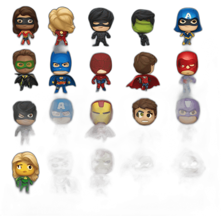 Super heros emoji