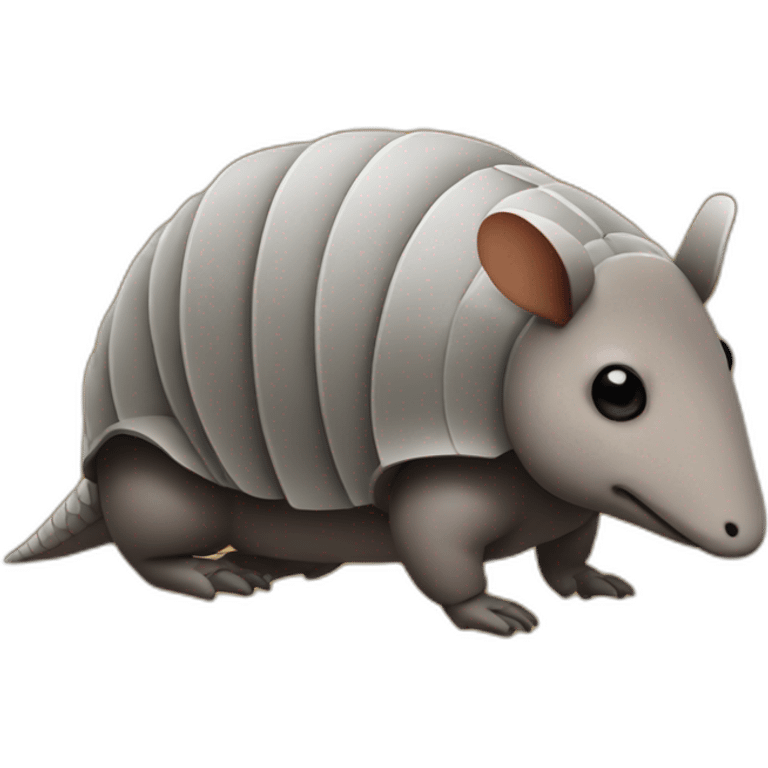 connected armadillo emoji