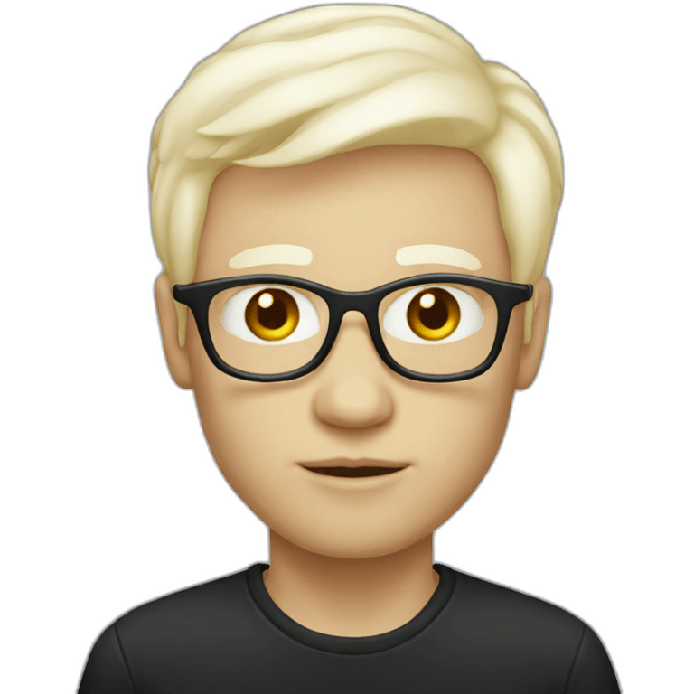 designer-black-albino-man emoji