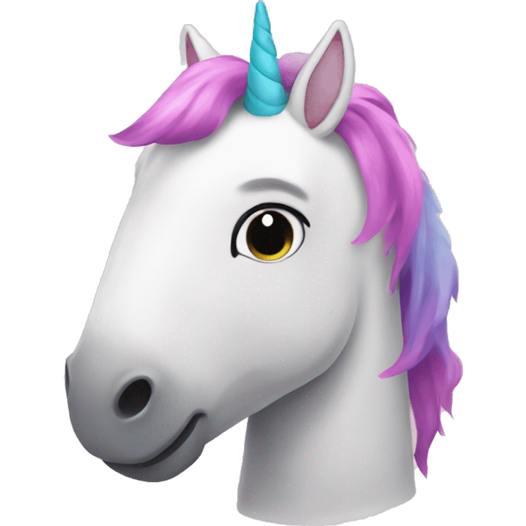 An a adopt me unicorn  emoji