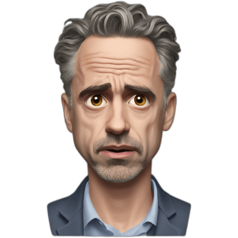 Jordan Peterson crying emoji