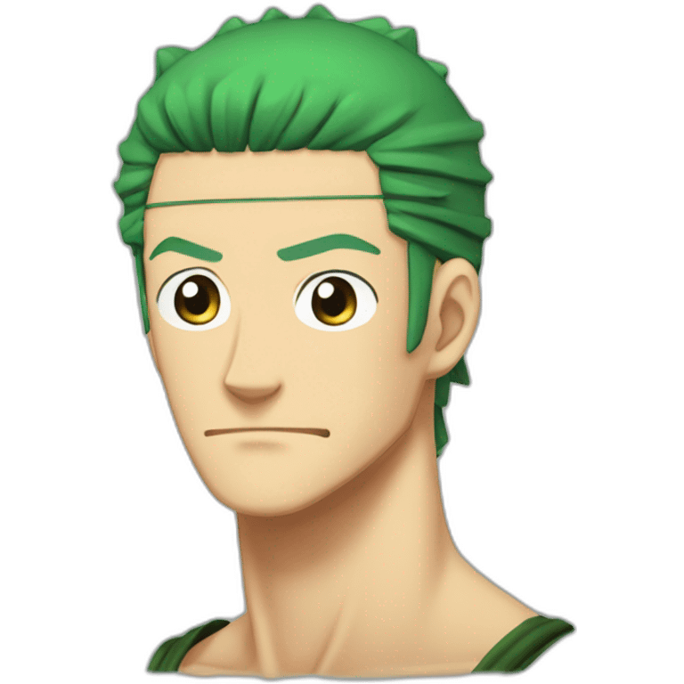 Roronoa zoro anime emoji