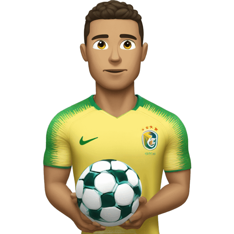 Ronaldo dreaming of world cup emoji