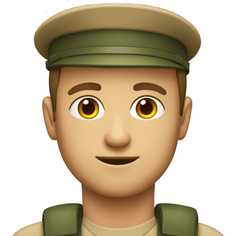 Make an emoji about a military bus driver emoji