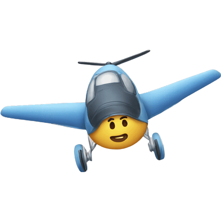 Flying emoji