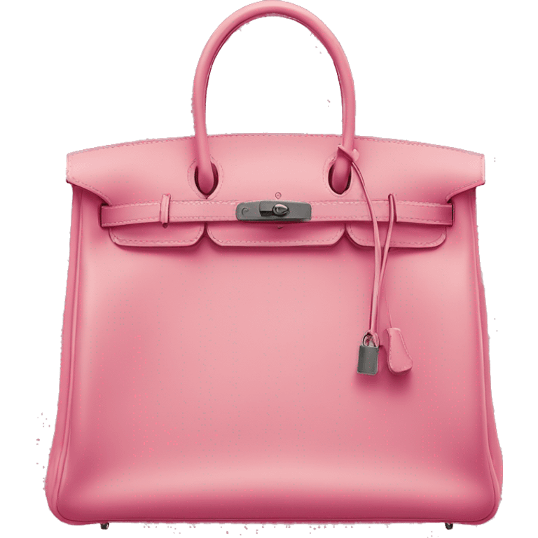 Hermès bag pink emoji