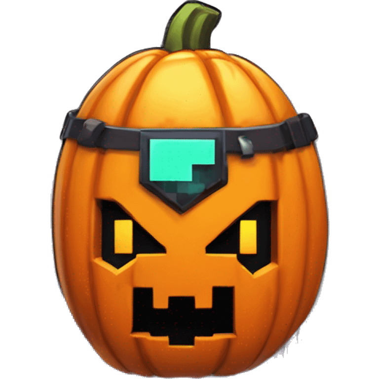 minecraft pumpkin halloween badge medal cyberpunk pokemon fear emoji