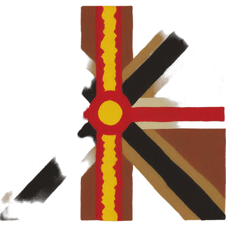 Aboriginal flag emoji