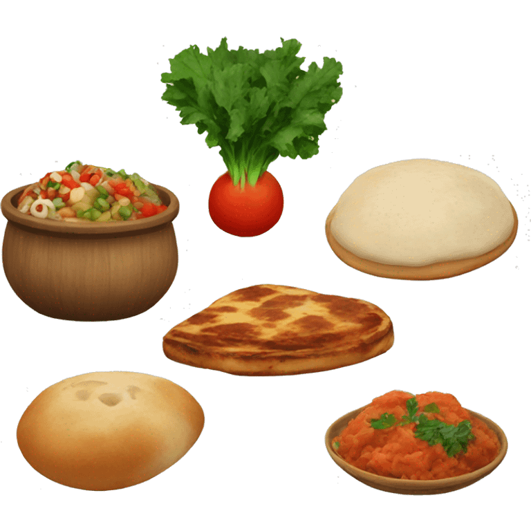 Georgian food emoji