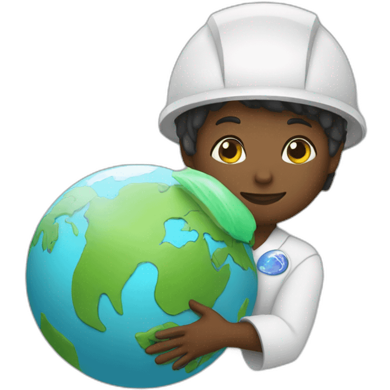 taking care of planet earth emoji