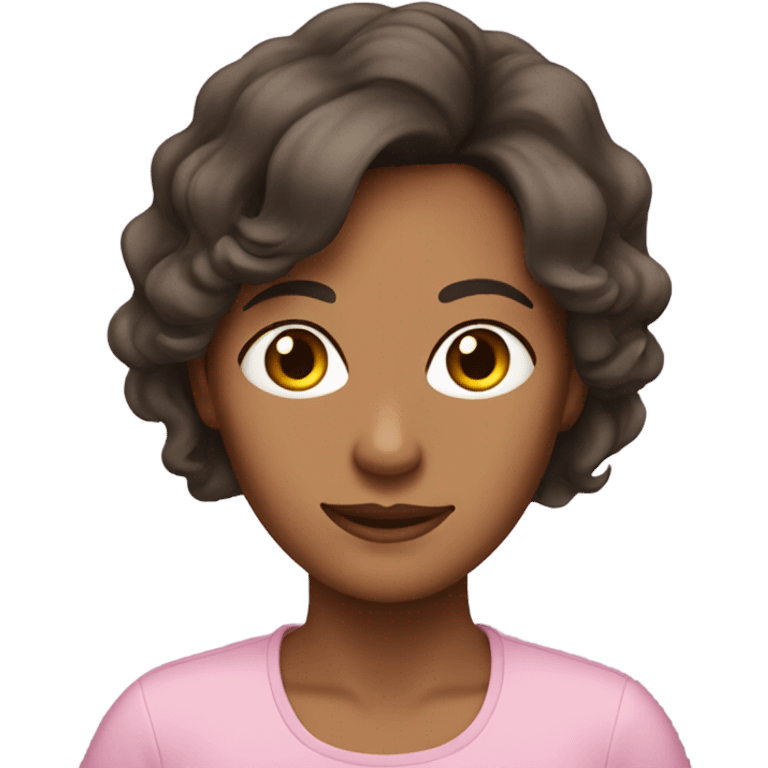 Mom’s brunette  emoji