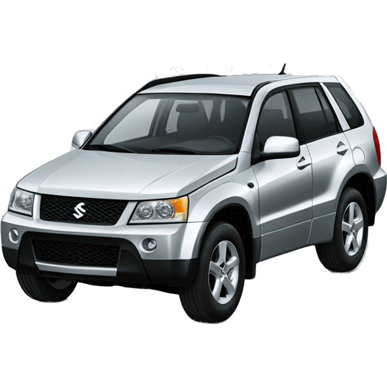 Silver Suzuki grand vitara 2005 emoji