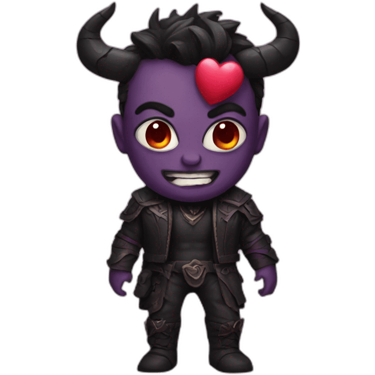 love demon emoji