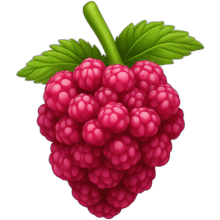 Raspberry emoji