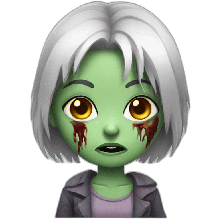 Zombie Girl emoji